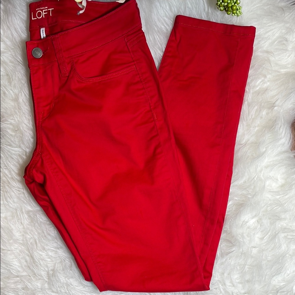 LOFT Curvy Skinny Jeans